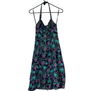 Marc Jacobs Floral Halter Midi Dress - Size: 4